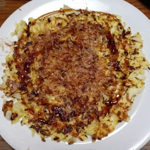 お手軽 キャベツ・卵・小麦粉でお好み焼き風